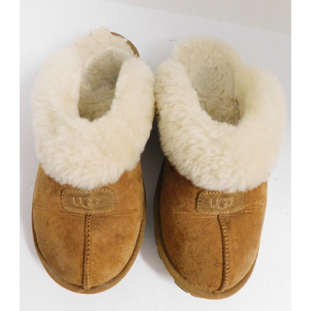Authentic UGG Coquette 5125 Chestnut Women Soft Shoes Slippers Sandals sz 7